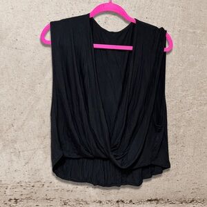 Moo Country Wrap Top